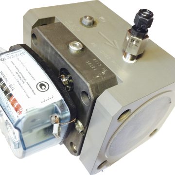 Газовый счетчик роторный Actaris/Itron DELTA Compact G40 DN40 1:200