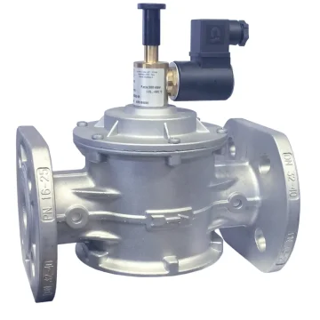 Электромагнитный клапан газовый Madas M16/RM N.A. DN50 Р0,5, фланцевый
