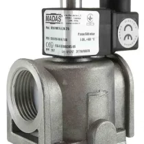 Электромагнитный клапан газовый Madas M16/RMC N.C. DN25 Р0,5, муфтовый